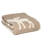 WOOOL Deken - DEER (Beige) - Afbeelding 3