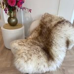 Moeflon Schapenvacht Bruin - XXL