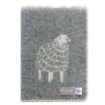 JJ Textile Kinderdeken - SHEEP MIMA (Grijs) - Afbeelding 2