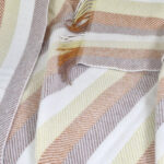 Wollen Plaid - PARIS - Creme-Multicolor (140x200cm) - Afbeelding 4