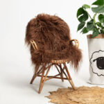 SHEEPY® Schapenvacht Ruby (Bruin) - Afbeelding 2