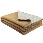 Wollen Deken - COPENHAGEN - Beige-Lichtgrijs (150x200cm)