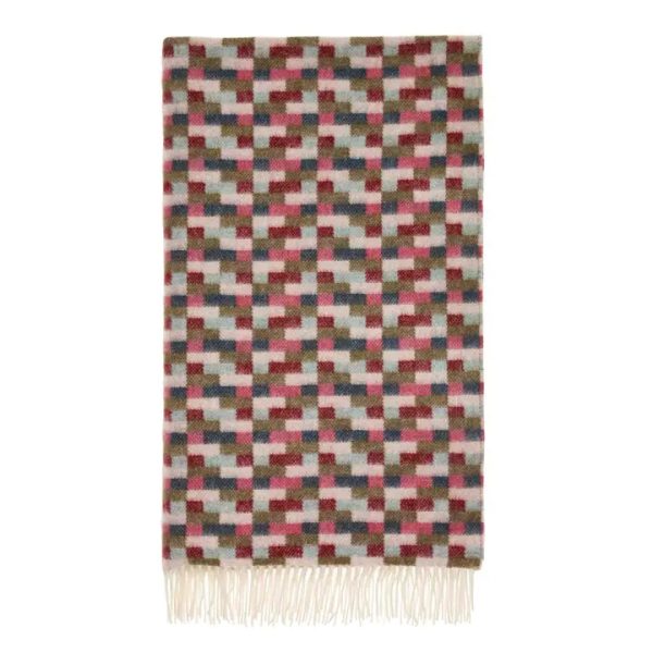 Bronte By Moon Plaid - BRICKS (Pink Khaki)