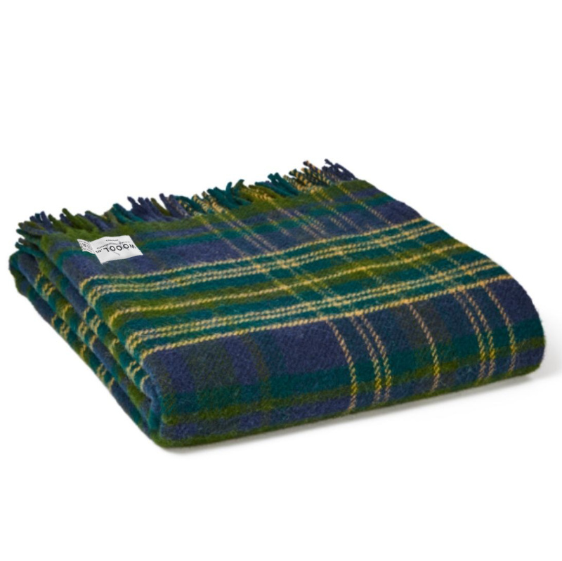 Forest Tartan Main WOOOL Plaid - TARTAN (Forest) - Afbeelding 1