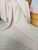 Kasjmier Wollen Plaid - KAUNAS - Roze (140x200cm) - Afbeelding 5