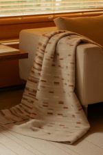 Lapuan Kankurit Wollen Deken - YLLATYS (Beige) - Afbeelding 3