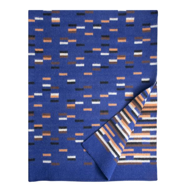 Lapuan Kankurit Wollen Deken - YLLATYS (Blauw)