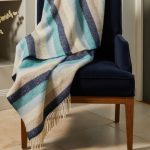 WOOOL Plaid - STRIPES (Seashore) - Afbeelding 3