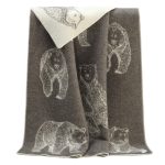 JJ Textile Deken - BEAR (Bruin)