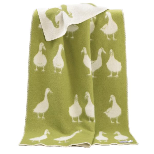 JJ Textile Deken - DUCK (Groen)