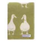 JJ Textile Deken - DUCK (Groen) - Afbeelding 2