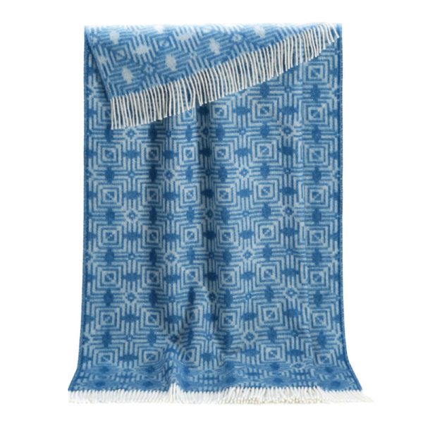 JJ Textile Plaid - RETRO (Blauw)