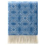 JJ Textile Plaid - RETRO (Blauw) - Afbeelding 2