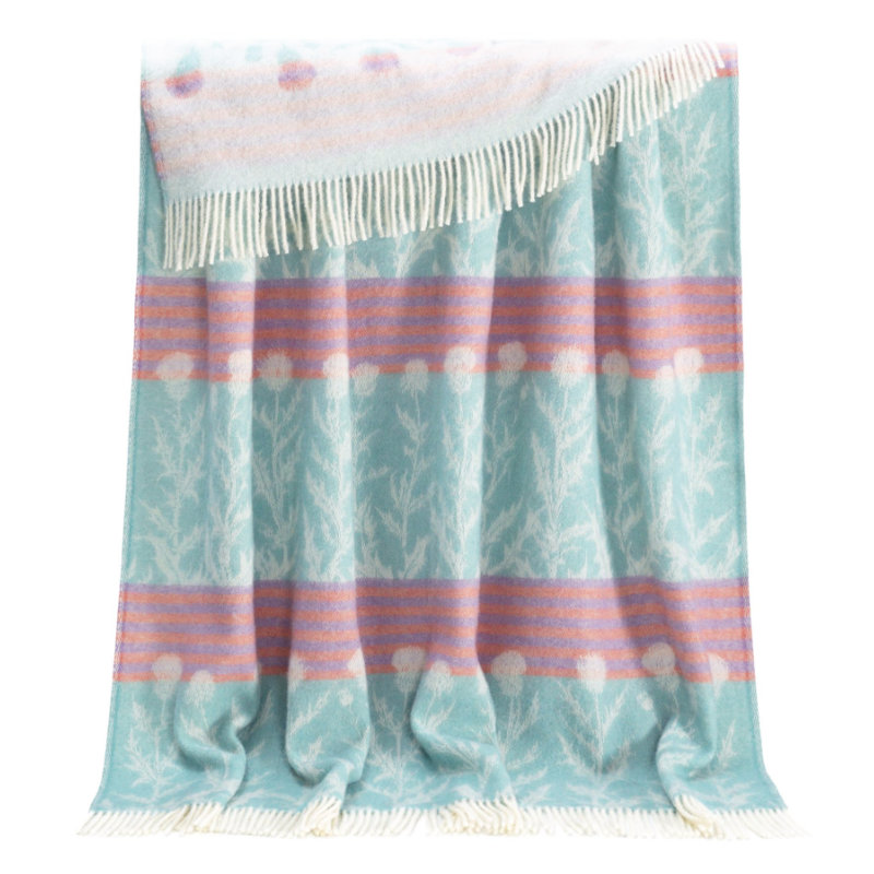 JJ Textile Plaid - THISTLE (Pastel) 1 JJ Textile Plaid - THISTLE (Pastel) - Afbeelding 1