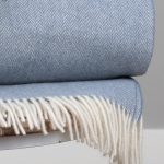 WOOOL Plaid - ZELANDIA (Blauw) - Afbeelding 3