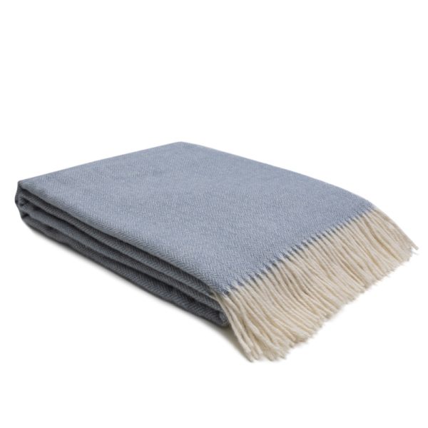 WOOOL Plaid - ZELANDIA (Blauw)