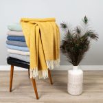 WOOOL Plaid - ZELANDIA (Roze) - Afbeelding 2